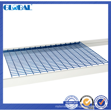 CE certificate powder coated wire mesh decking/customized wire panel for rack